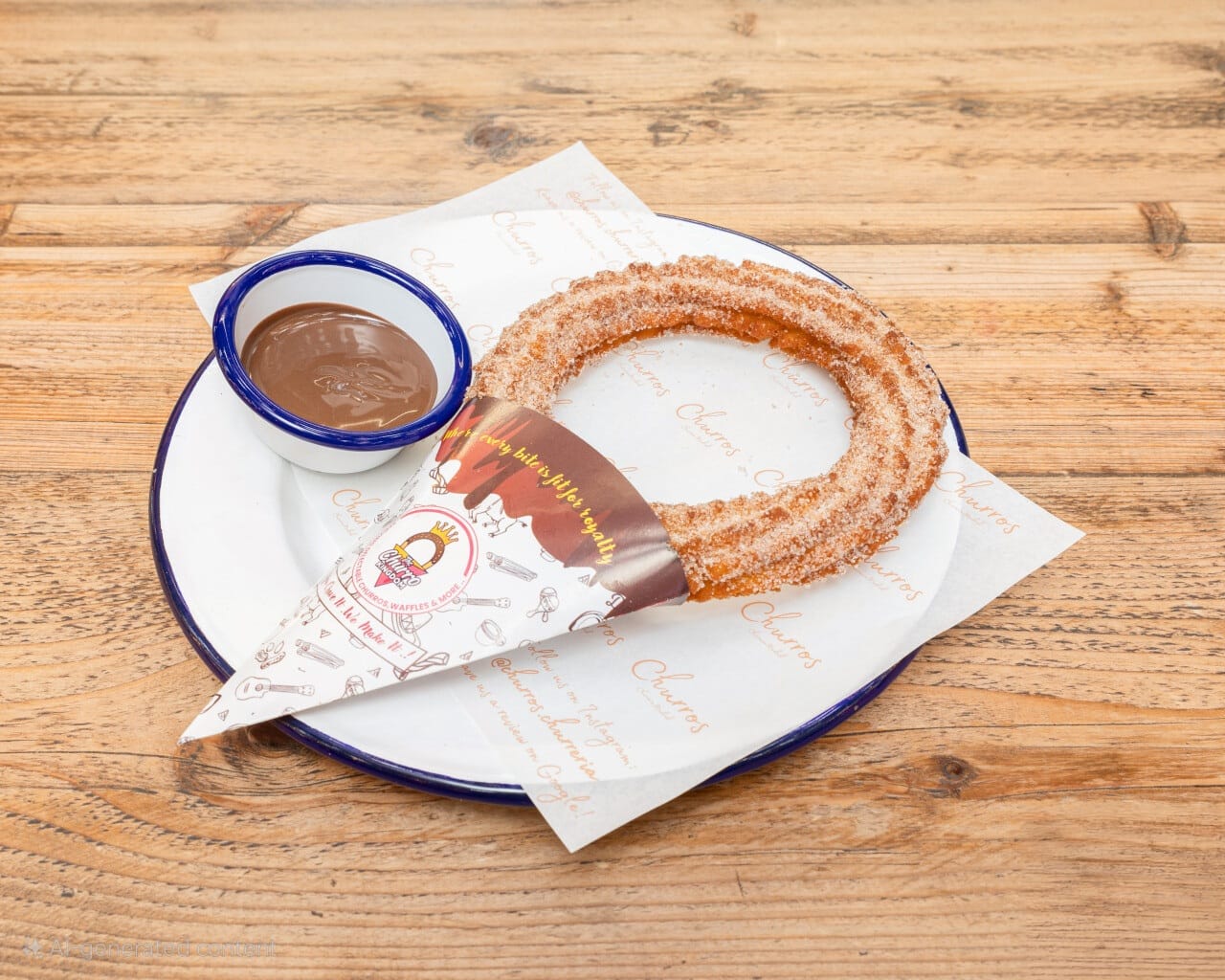 Burger with fried fries on black plate with sauce on the side